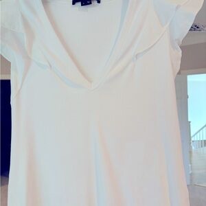 Veronica Beard ruffled top